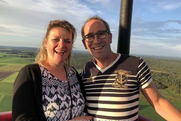 PrivÃ© ballonvaart Holten naar Lemele