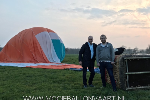 Ballonvaart boven Twente