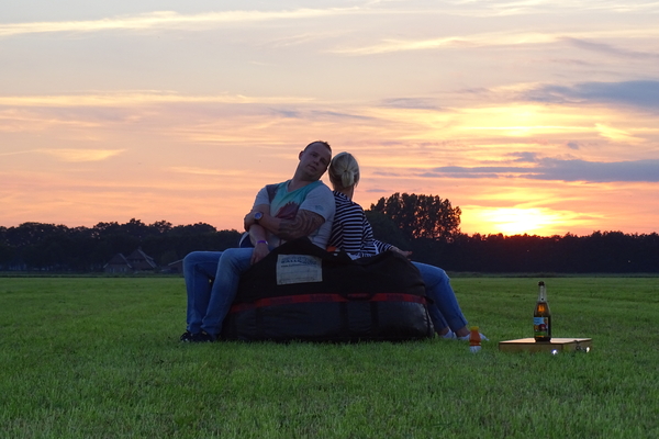 Huwelijksaanzoek boven Enschede