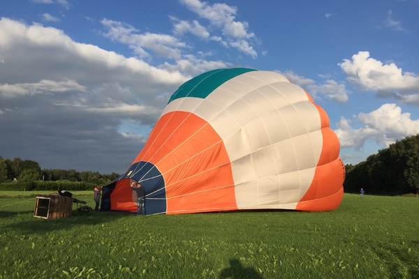 Prive ballonvaart uit Laren Gelderland
