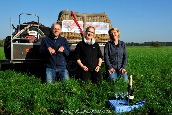 Prive ballonvaart over de Holterberg